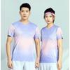 Quick-Dry Badminton Shirt Men Women Kids Students Lightweight Sport Top Breathable Training Tee
