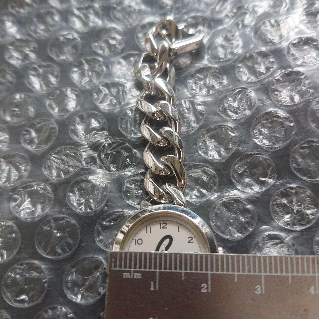 [USED] agnes.b V401 agnes.b. quartz watch, glossy silver