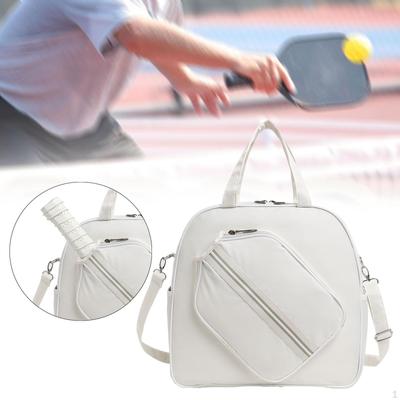 Сумка для ракетки Pickleball Crossbody Players с застежкой-молнией для спортивного оборудования на открытом воздухе для взрослых