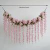 Hanging Garland Simulated Wisteria Flower Floral Plants Fake Flower Strings  Proposal