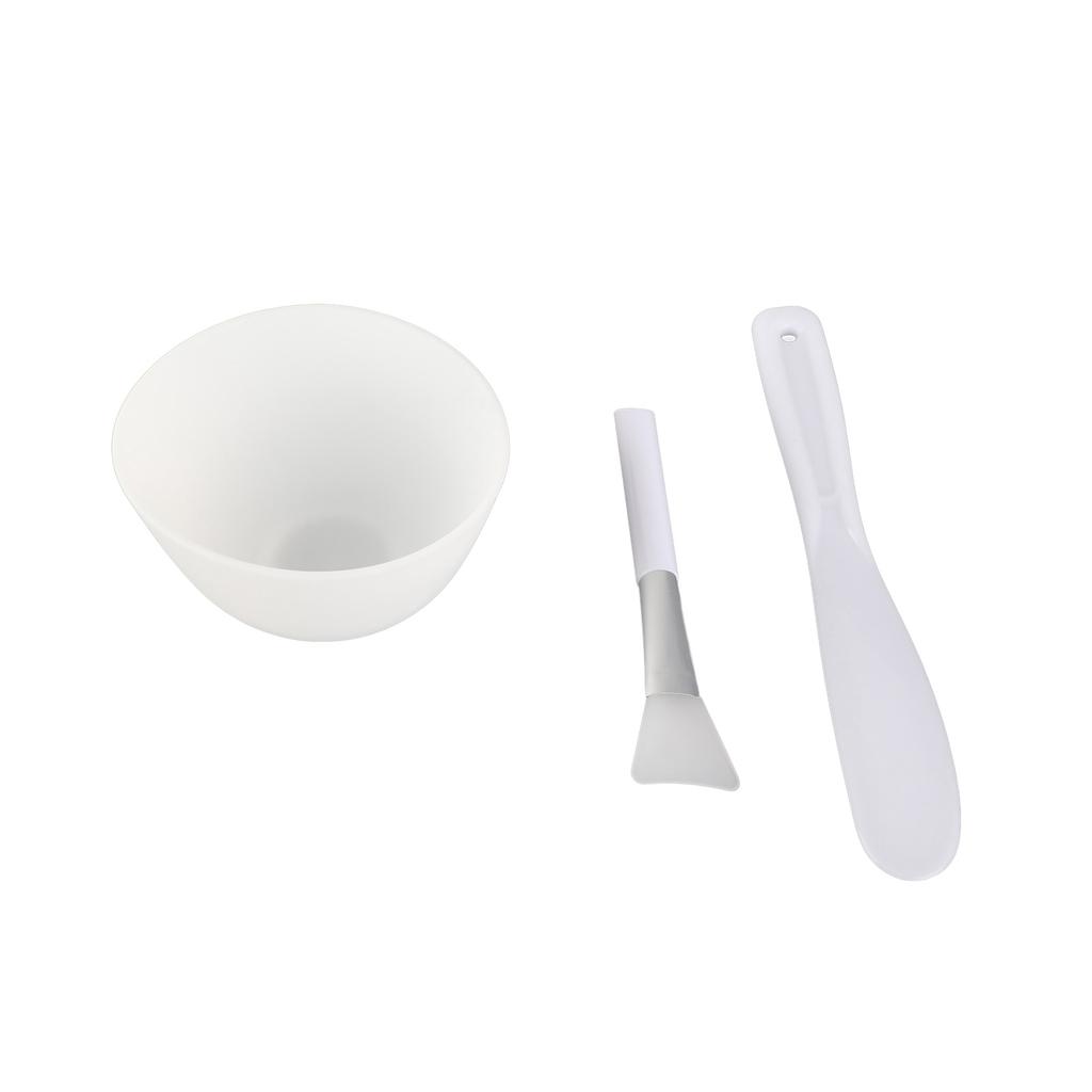 Набор инструментов для самостоятельного создания маски из 3 предметов, силиконовая миска для маски, кисть для маски, шпатель, набор инструментов для самостоятельного смешивания масок