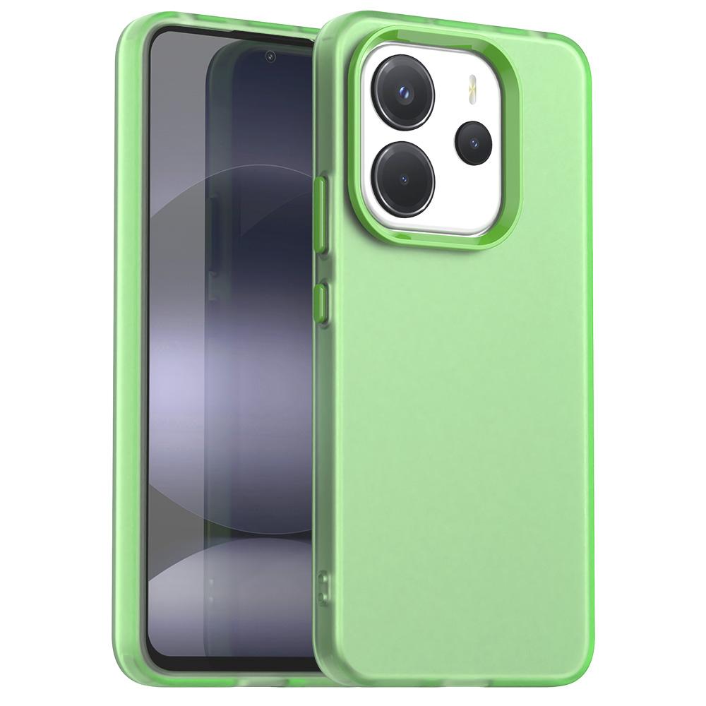 For Redmi Note 14 4G Case for Note 14 4G Cover Shockproof Color Anti-Fingerprint Case Candy Phone Case Cover for Redmi Note14 4G