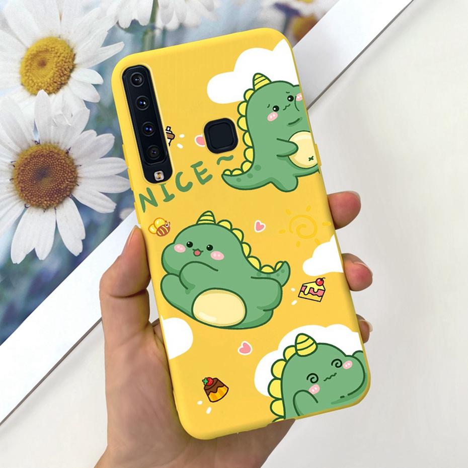Case For Samsung Galaxy A9 (2018) Cute Cartoon Candy Color Soft Silicon Phone Cases For Samsung A9 2018 SM-A920F A9200 Bumper