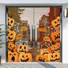 Creative Pumpkin Halloween Static Cling Window Stickers for Mall Displays