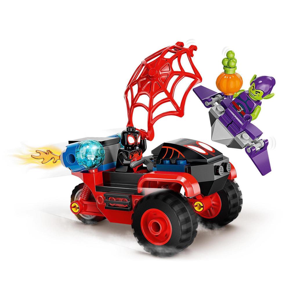 LEGO Marvel Spidey и его удивительные друзья Miles Super Trike 10781 Игрушечный блок Present Superhero American Comics Vehicle Vehicle Sentai Hero Boys Girls