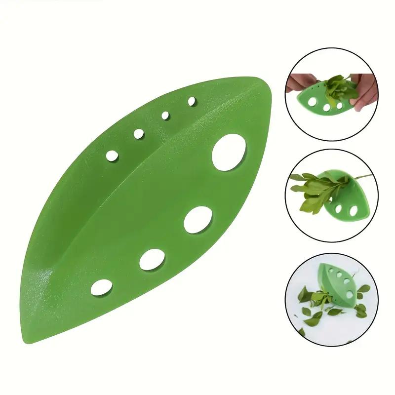 Листорез, пластиковый кухонный овощной листорез, листорез для листовой капусты, мангольда, листовой капусты, тимьяна, базилика, розмарина