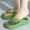 Складные женские шлепанцы из ЭВА на толстой подошве, увеличивающие рост, для уличной одежды летом. Популярные и модные пляжные сандалии.