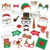 Christmas Party Party Photo Props Christmas Glasses Snowman Hat Holiday Party Props