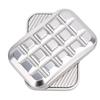Metal Push Card Slider Toy Alloy Decompression Stress Relief Push Slider Chocolate Engraved Pattern