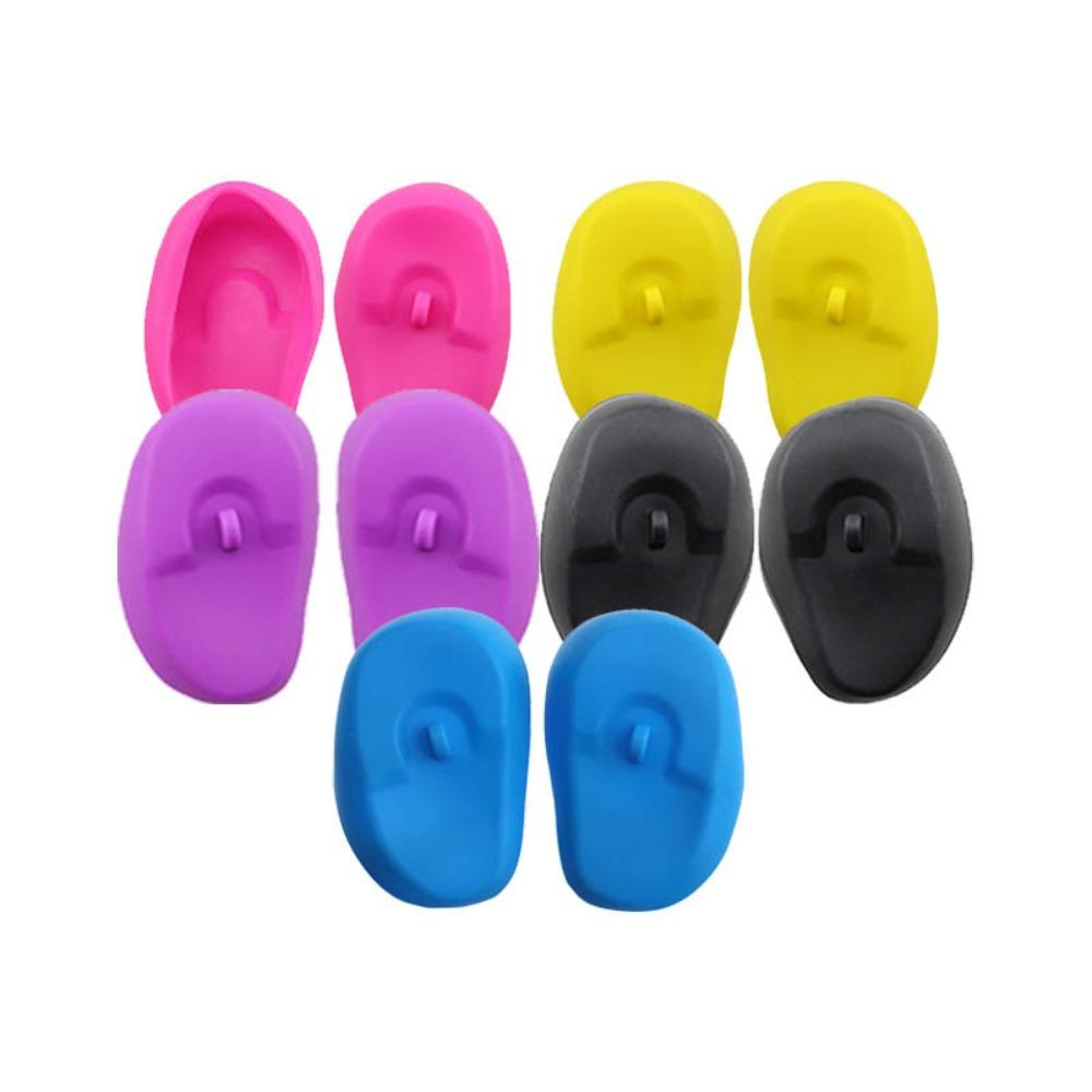 Hair Color Travel Shower Ear Shield Silicone Ear Cover Hair Salon Earmuffs Ear Protector Cover Hair Coloring Ear Cover