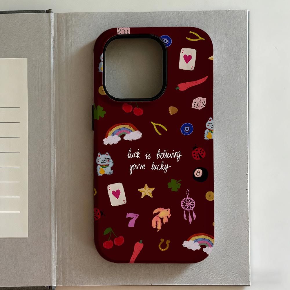 Luxury Y2K Style Butterfly Phone Case for iPhone 17 16e 16 15 14 13 12 11 X XS XR XSMAX 7 8 Air Pro Max Plus Luxury Double-layer
