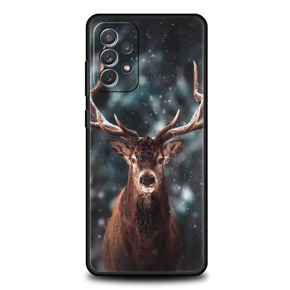 Камуфляжный чехол для телефона для охоты на оленей для Samsung Galaxy A13 A51 A71 A41 A31 A21S A11 A01 A03S A12 A32 A52 A22 A23 A33 A53 A73 5G