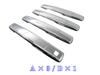 BRIGHTZ Chrome Door Handle Covers and Knobs Set D for eK Cross and 38 Fits and B38 34, 35, 37, (DAYZ-NOBU-A3B1) - B34W, B35W, B37W, B38W, B34, B35,