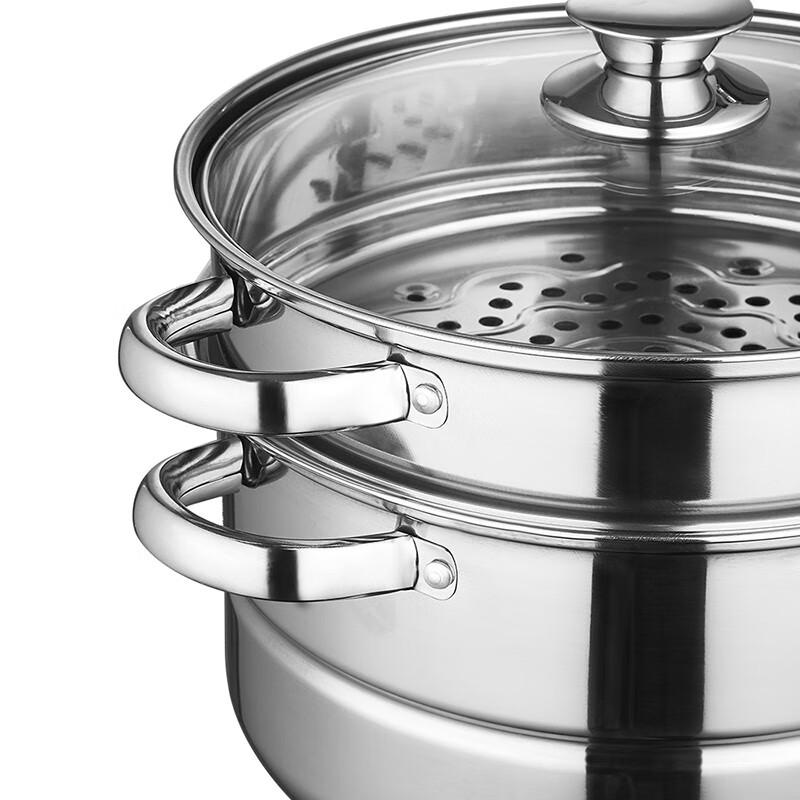 Baizao Jiale Double-Layer Steamer Pot