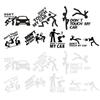 Funny Car Stickers For Back Window Car Decal Bumper Stickers Funny Text & Warning Bumper Stickers Waterproof PVC For Cars Trucks