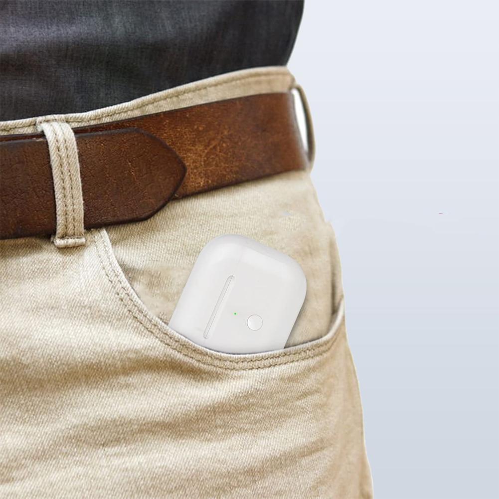 Беспроводной зарядный чехол для наушников Airpods 450 мАч с Bluetooth-совместимой кнопкой синхронизации для AirPods Pro 2
