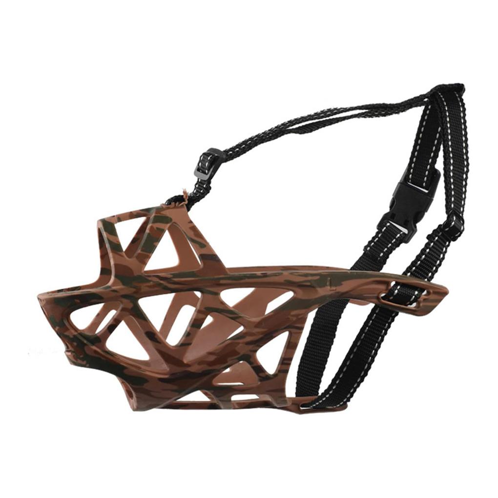 Намордники для домашних собак, улучшенные мягкие дышащие намордники для клеток, регулируемые защитные намордники для собак, защита от лая и укусов для маленьких и больших собак