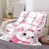 1pc Marie Printing Blanket - Soft, All-Season Throw for Living Room, Bedroom,Travel