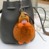 Lady Lovely Girl Bag Pendant Plush Doll Car Key Chain Pendant Mini Sleeping Toy Doll
