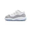 Детские кроссовки Air 11 Retro Low TD Cement Grey White University-Blue 505836-140