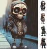 Halloween Cool Resin Statues Acrylic Flat Wall Hangings Skulls Decorations Home Living Room Party