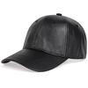 Однотонные бейсболки унисекс для мужчин и женщин из искусственной кожи, кепки Snapback в стиле хип-хоп для мужчин и женщин, бейсболки, регулируемая шляпа от солнца, шляпы дальнобойщика