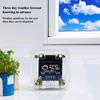 Time Temperature Humidity Digital Clock Kits DIY Clock Soldering Kit  Learning Education