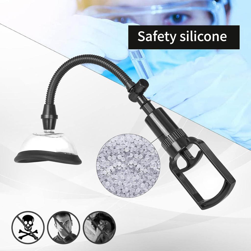 Массажер с вакуумной помпой для увеличения груди и стимуляции сосков