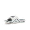 Air Jordan Hydro 4 Retro Slide Industrial Blue Мужские кроссовки Белый Молочный Нейтрально-серый 532225-141