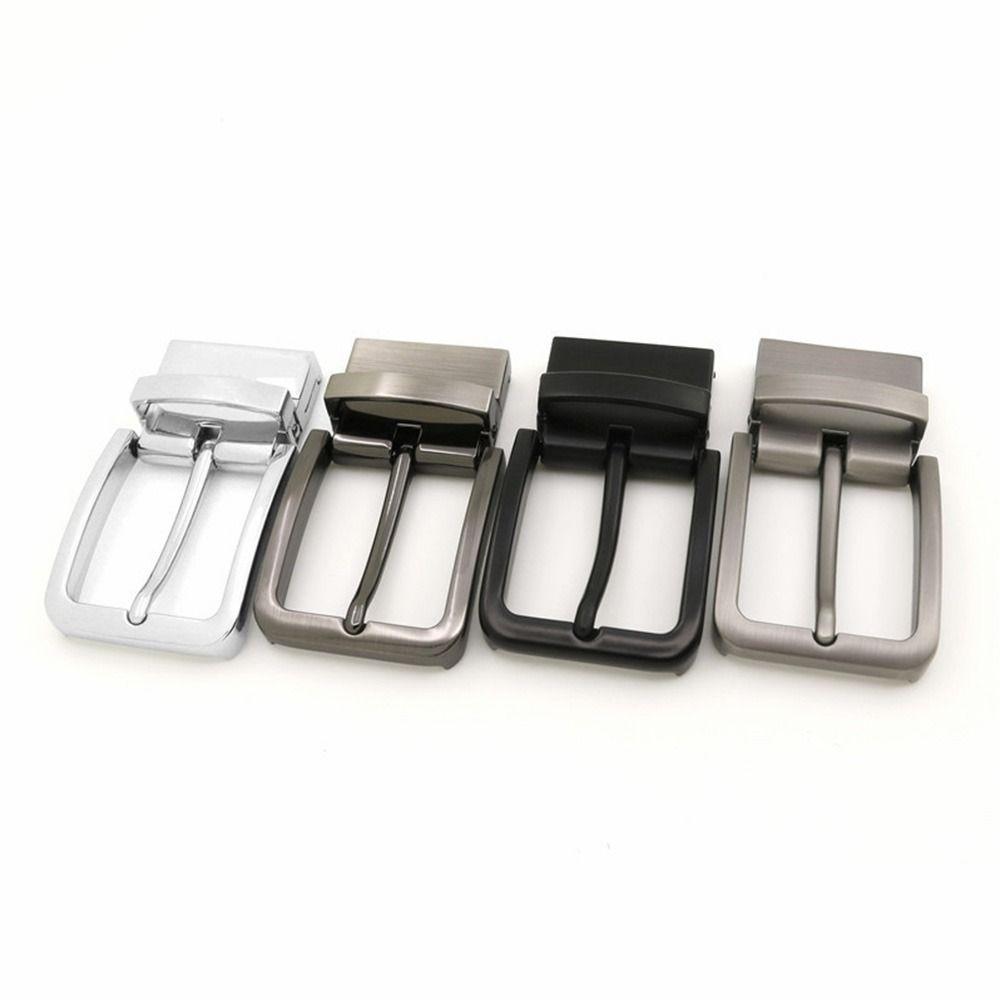 Durable Craft DIY Single Prong 35mm Pin Buckle Waistband Head End Bar Classic Belt Buckles