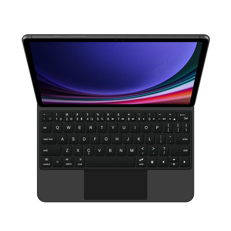 Magic Keyboard for Samsung Galaxy Tab S7 S8 S9 11" for Tab S10 Lite S9 FE 10.9" Tablet Smart Magnetic Case Keyboard Cover Folio