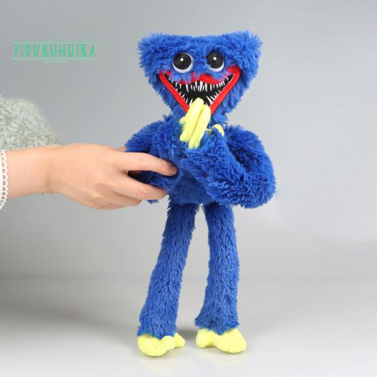 Плюшевая кукла, имитирующая мелко сшитую куклу Huggy Wuggy для игр из полипропилена, хлопка, мака, для детей
