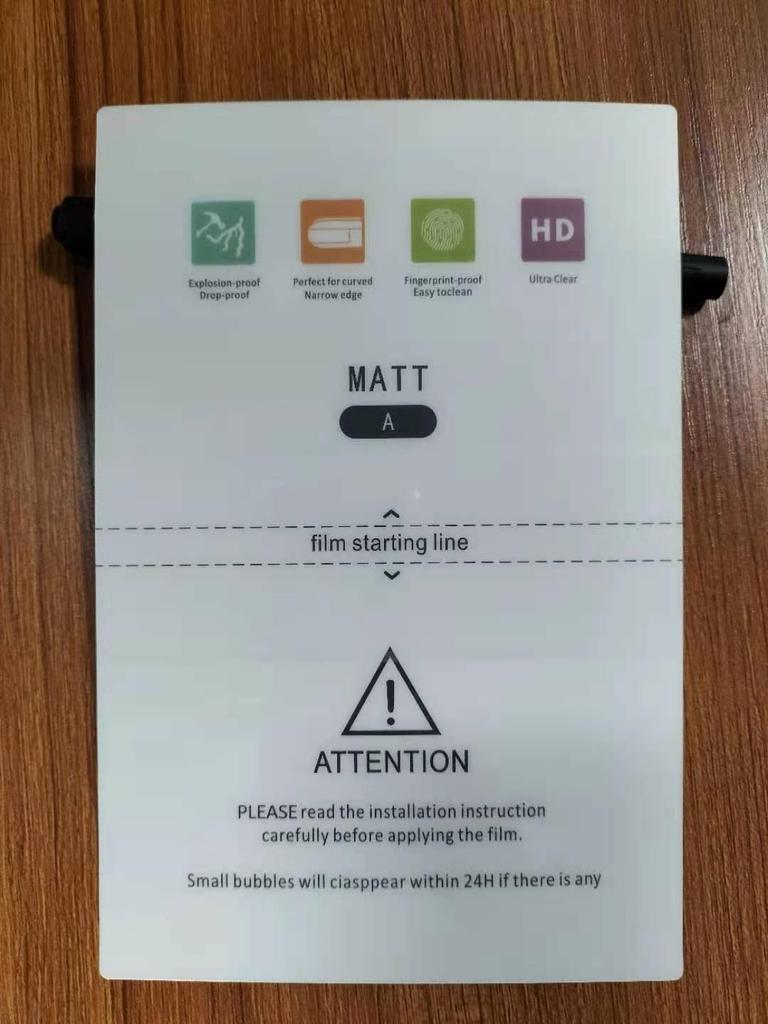 Высокоточный интеллектуальный резак для гидрогелевой пленки TPU для 8-дюймовой матовой антибликовой пленки