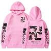 Japan Anime  Revengers Cherry Blossom Graphics Hoodies Autumn Fleece Tokyo Gang Sweatshirts Cozy Clothes Tops
