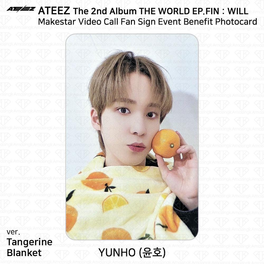 ATEEZ THE WORLD EP.FIN СДЕЛАЕТ видеозвонок Star, подпись фанатов, фотокарточку с выгодой для мероприятия
