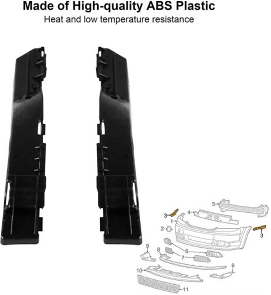 Клипса крепления бампера 2x Dodge Grand Caravan Chrysler Town Country