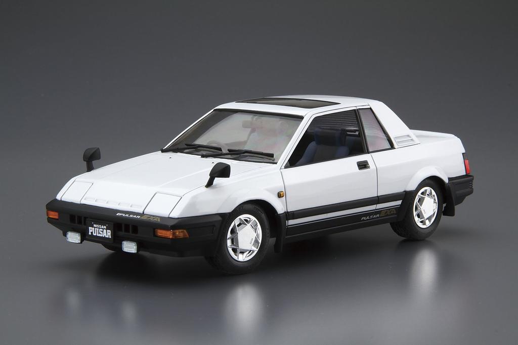 Aoshima Bunka Kyozai Модель автомобиля серии 83 Nissan HN12 Pulsar EXA 1983 Plastic Model Co., Ltd. (АОСИМА) 1/24 Нет.