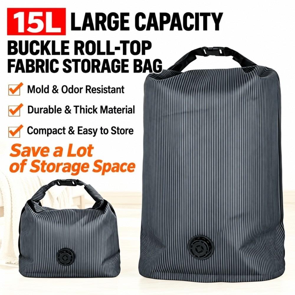 Dustproof Vacuum Compression Bag No Pump Luggage Vacuum Storage Bag for Travel