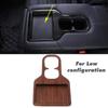 Car Interior Peach Wood Grain Inner Door Handle Decoration Frame Car Styling For Honda CRV CR-V 2017 2018  
