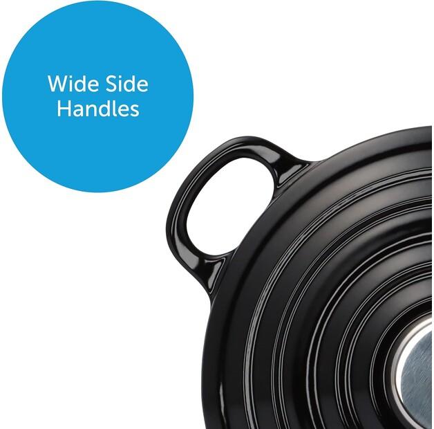 Жаровня BK Cookware Бургундская 24 см Jet Black (H6071.524)