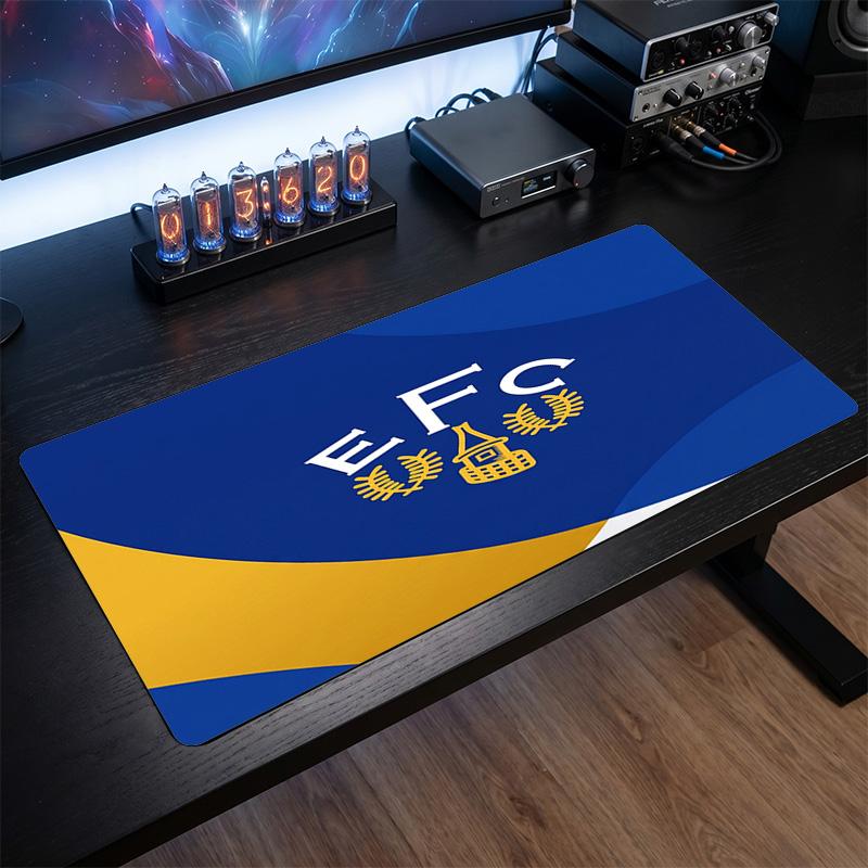 Игровой коврик для мыши Everton Football Print, большой, противоскользящий, расширенный, для офиса, дома