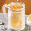 Plastic Cold Drink Chilled Cups Washable Leak-Proof Freeze Beer Glass Reusable Transparent Double Interlayer Cup Barbecue