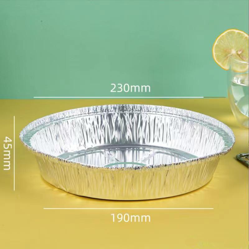 30 шт., одноразовая бумажная фольга для фритюрницы, жестяные коврики для микроволновки, алюминиевый поднос для барбекю, контейнер для выпечки с антипригарным покрытием