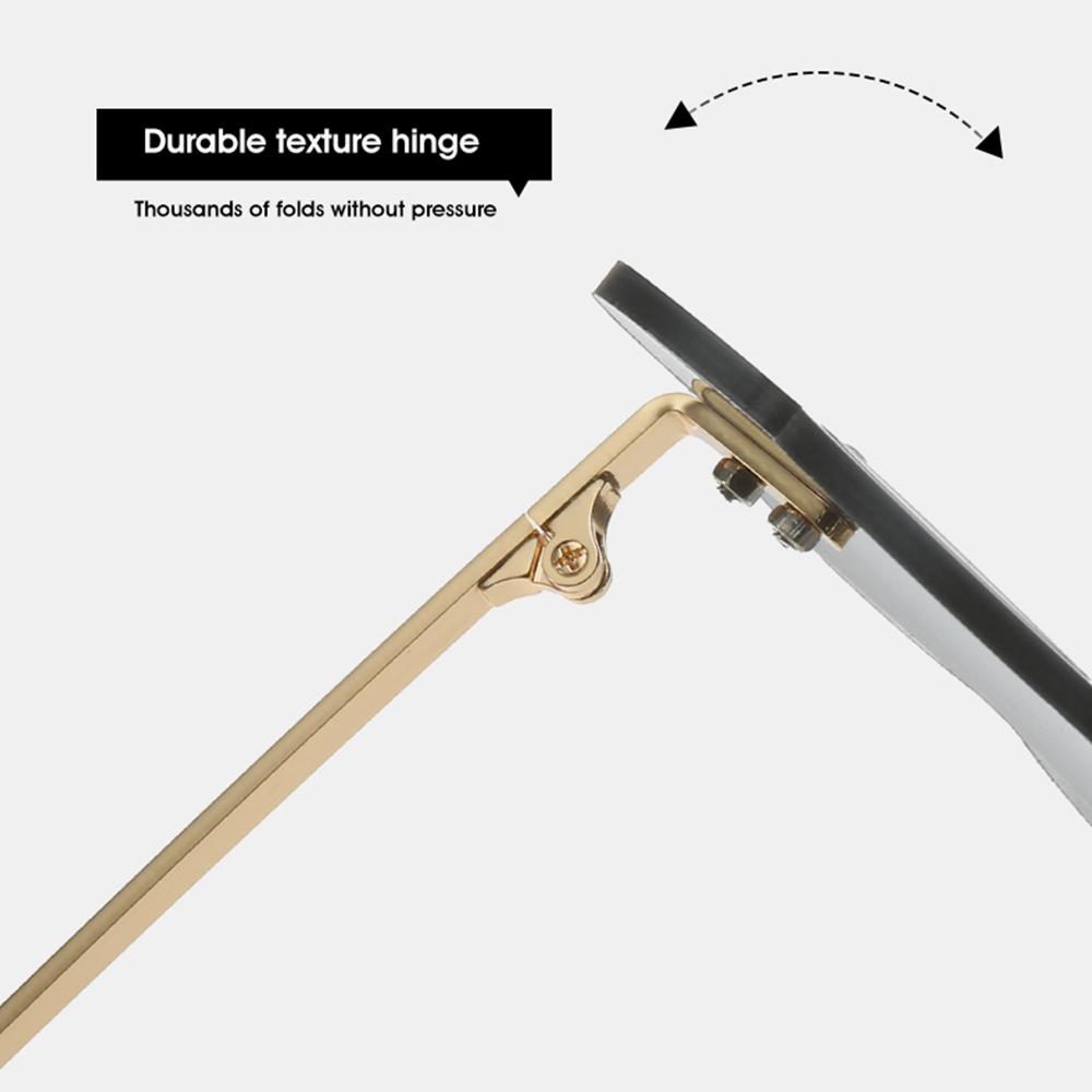 Party Favor Rimless Snowflakes Shades Photo Glasses Fashion Sun Glasses Flower Lens Sunglasses