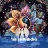 Flower Disk Pattern Astrology Tablecloth Tarots Divinations Tablecloth Altars Cloth Divinations Board Game Accessory