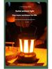 Портативный Солнечный Кемпинговый Фонарь LED Холодный и Теплый Диммируемый 3 Режима Освещения Кемпинговый Свет Наружный Туризм Альпинизм Палатка для Кемпинга Лампа
