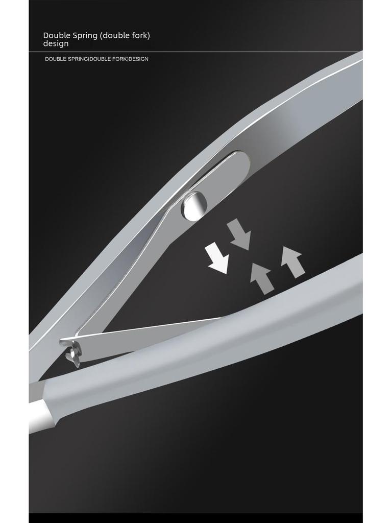 Украинско-российские матовые щипцы для кутикул из нержавеющей стали и профессиональные ножницы с зазубринами