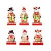 Creative Wooden Christmas Ornaments Durable Christmas Decoration  Party Supplies