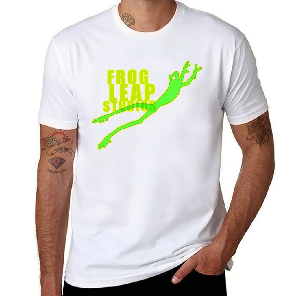 Fan Art Frog Leap Studios FLS Leo Moracchioli Green T-Shirt Man T Shirts High Quality Luxury Brand T Shirt Man Luxury T-Shirt