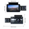 HD 1080P Dash Cam 3-канальная камера Автомобильный видеорегистратор Видеорегистратор WIFI Монитор ночного видения Черный ящик Автомобильные аксессуары Помощь при движении задним ходом для автомобилей